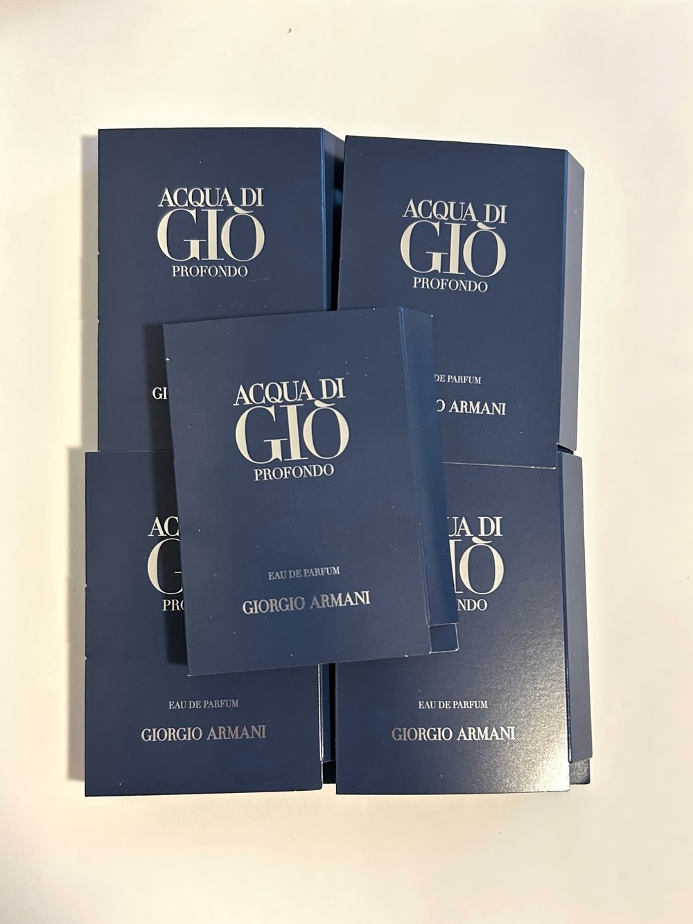 1.2mlx5 Giorgio Armani Acqua di Giò Profondo samples set